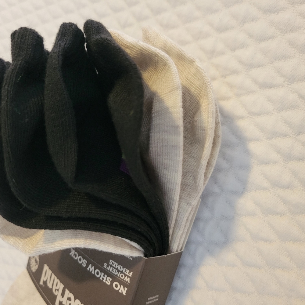 Timberland women's no show socks size 6.5-9.5 - Picture 4 of 6